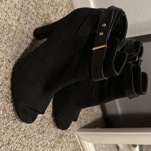 Open Toe Ankle boots